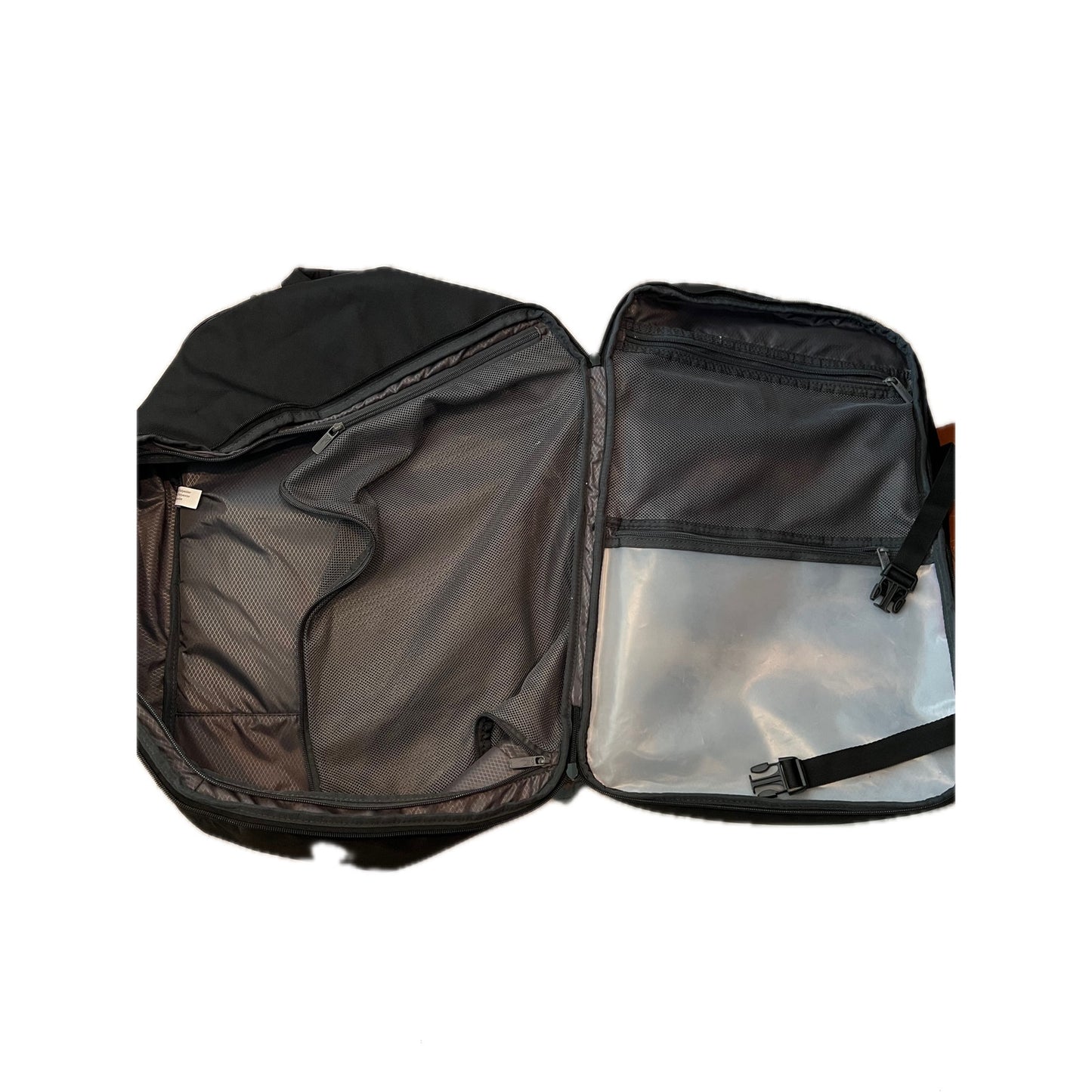 Target Made by Design XL Black Gray Clamshell Backpack