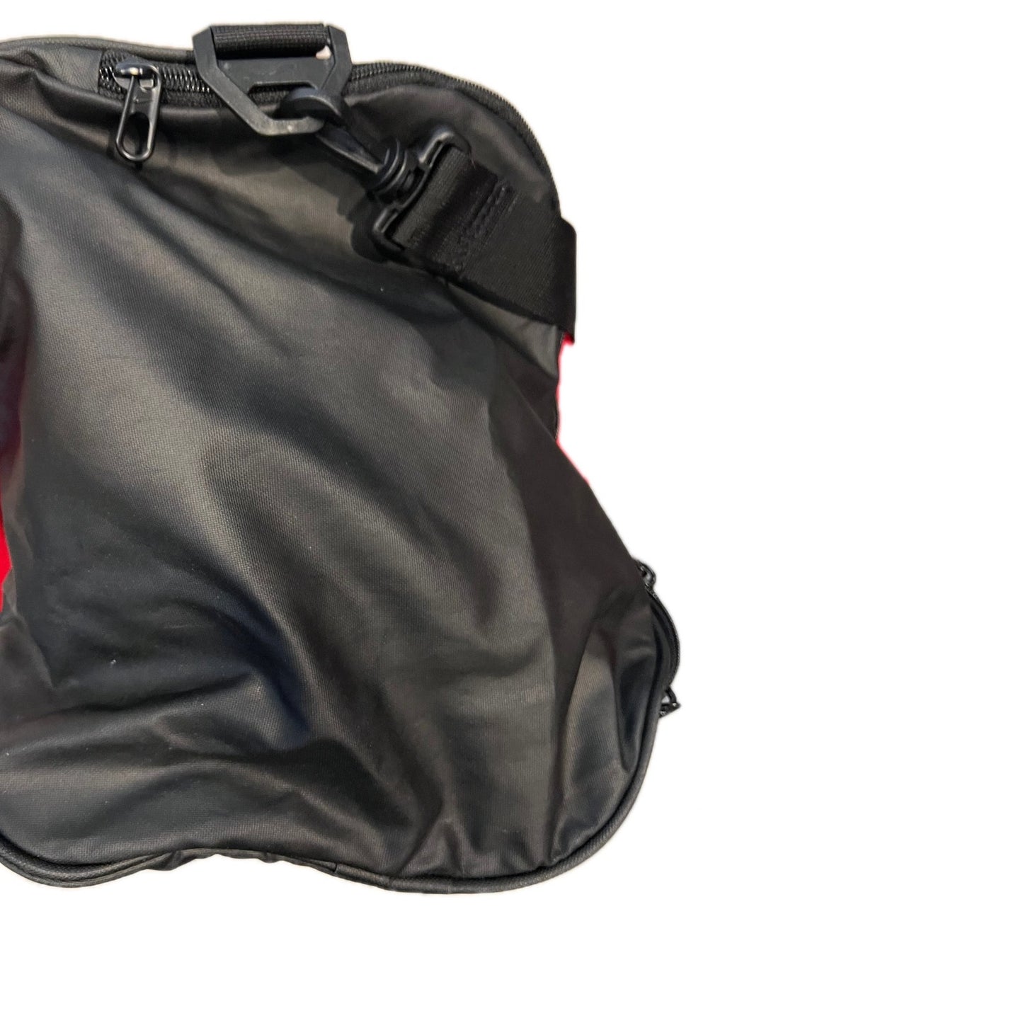 Nike Brasilia 9.5 Red Black Medium 60L Duffel Gym Bag