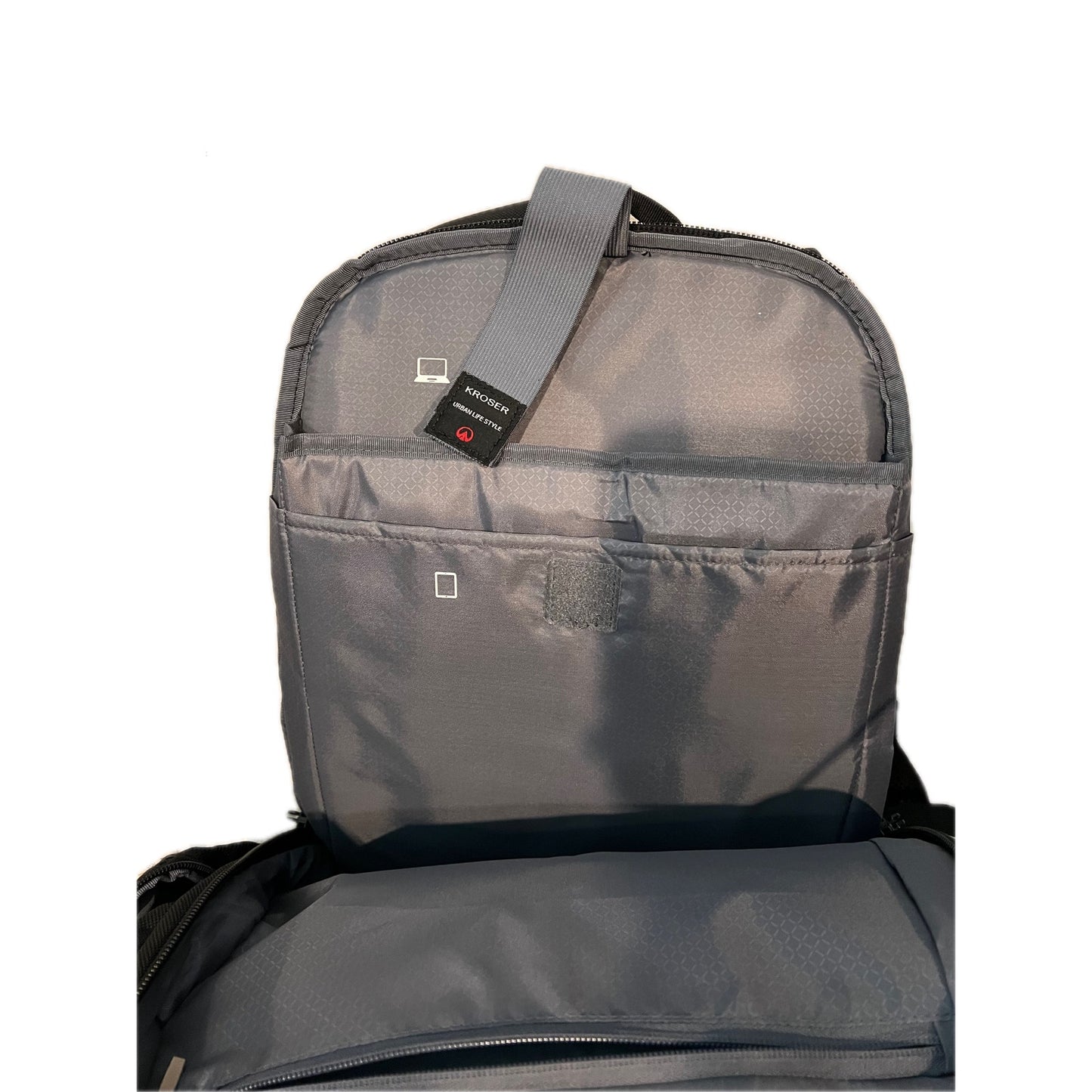Kroser Durable Fabric 17.3-Inch Laptop Backpack