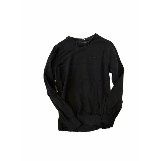 Tommy Hilfiger Crew Neck Black Sweater Mens M