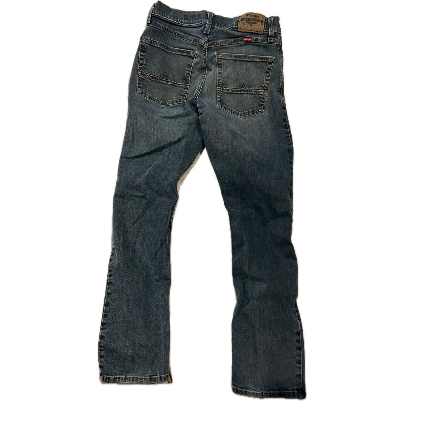 Wrangler Athletic Fit Blue Jeans Mens 28x28