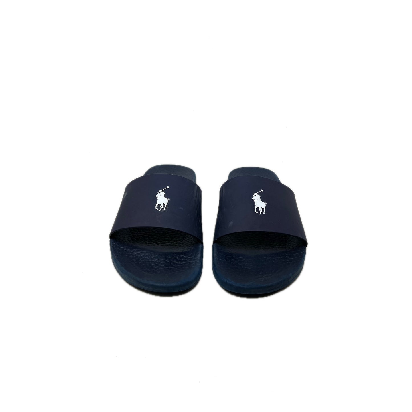 Sandales Claquettes Polo Ralph Lauren Bleu Homme 10 Femme 11.5