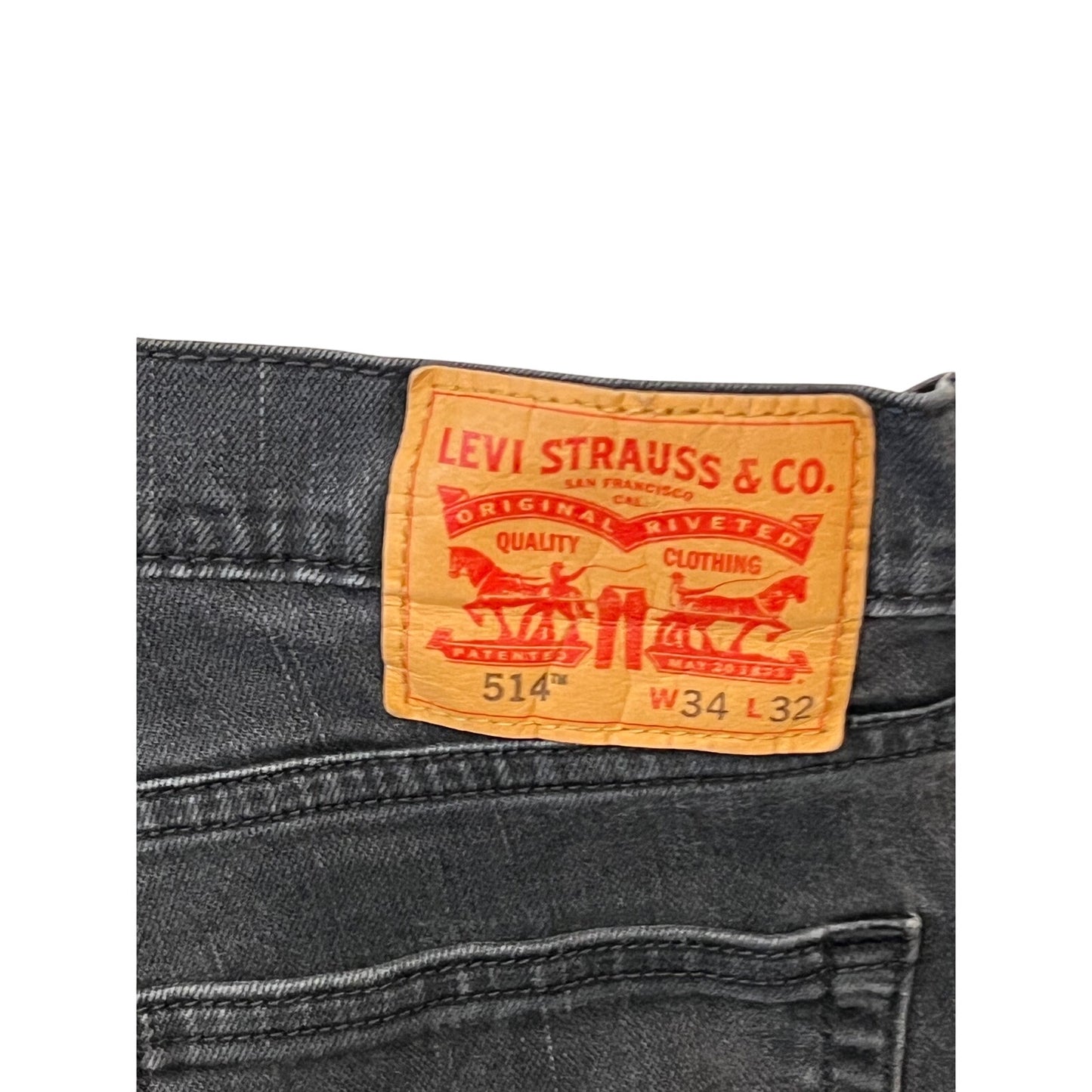 Levi's 514 Regular Fit Straight Leg Jean 34x32