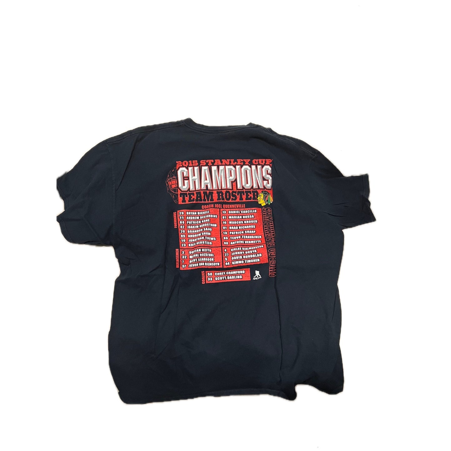 Chicago Blackhawks Staney Cup 2013 T-Shirt Mens 2XL