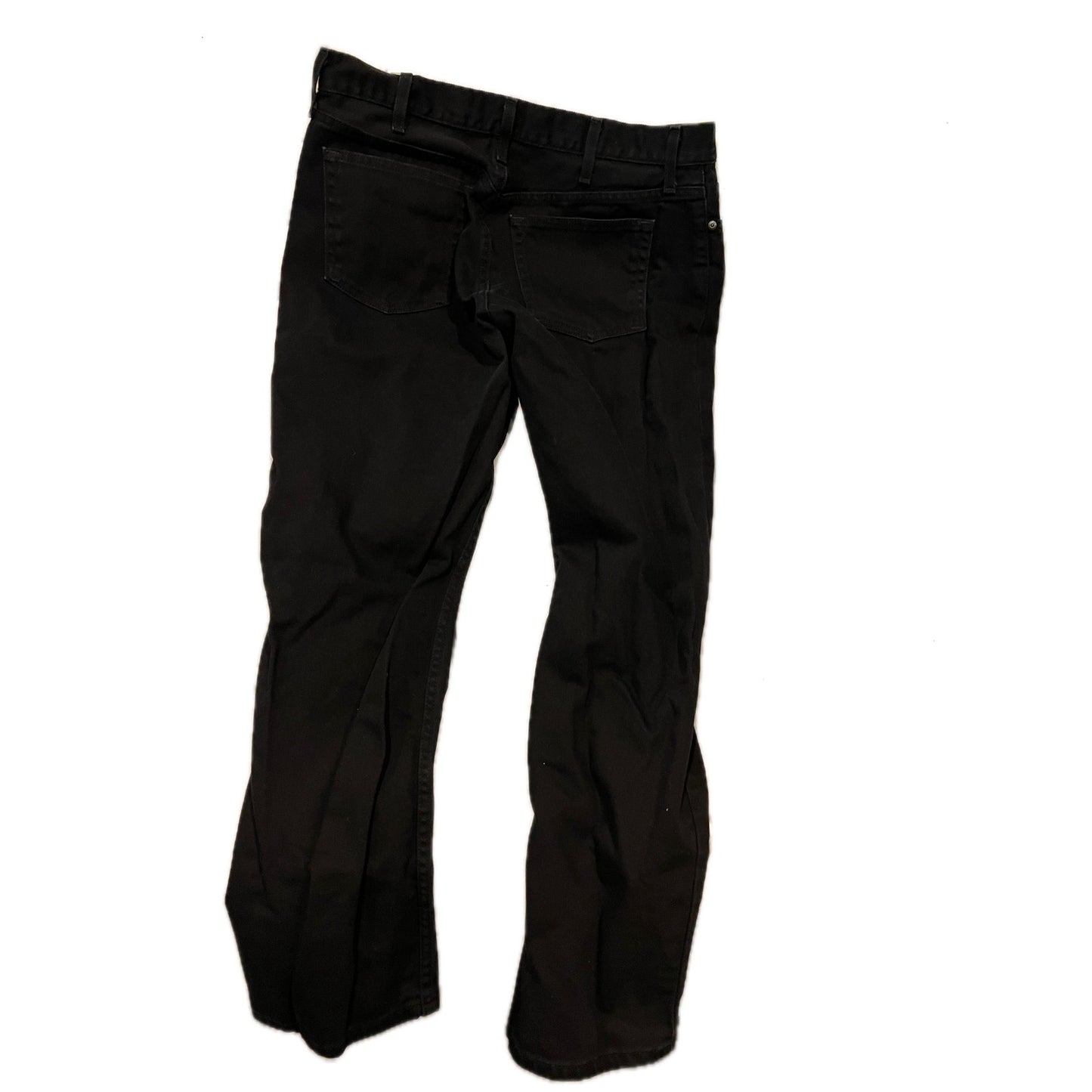 George Regular Black Jeans Mens 36x32