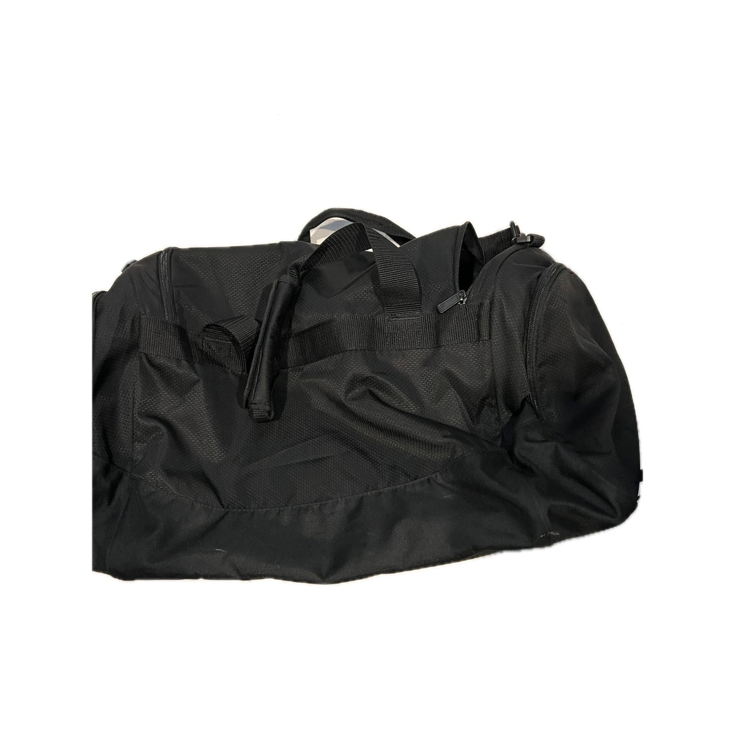Adidas Defender Medium 20"x12"x10" White Black Duffel Bag