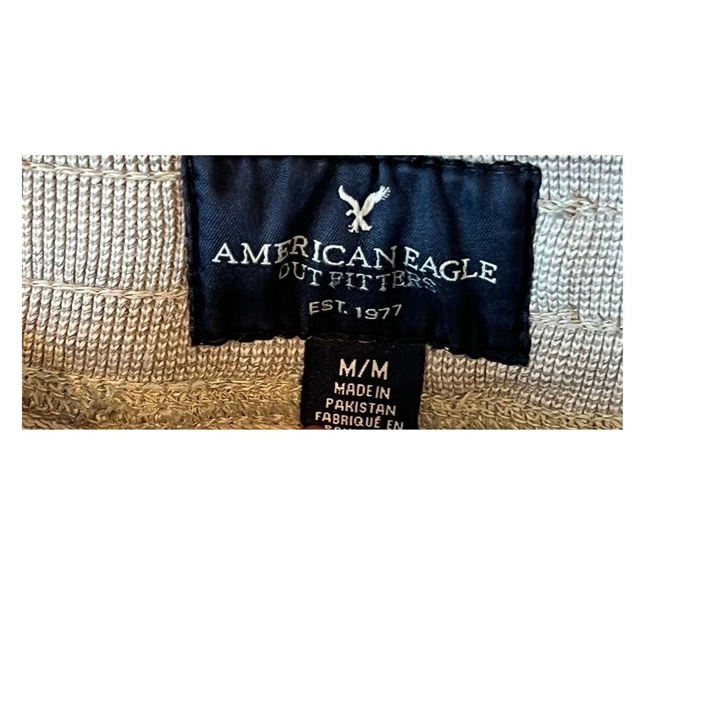American Eagle Gray Cuffed Sweatpants Mens M