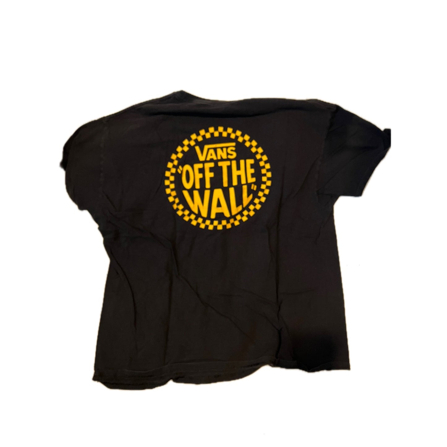 Vans Off The Wall Black T-Shirt Mens XXL