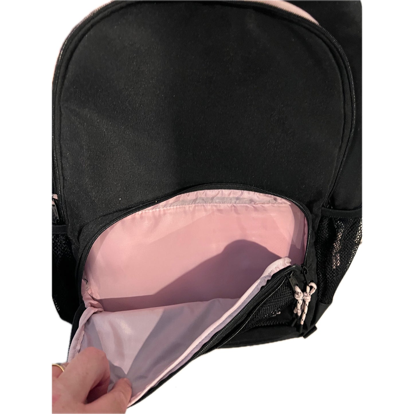 Victoria Secret Campus Backpack 18 Liters Women Black Pink