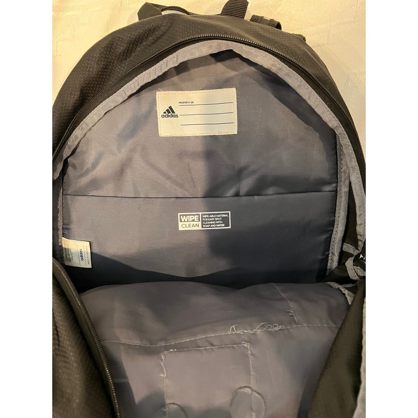 Adidas Excel 7 Black Backpack