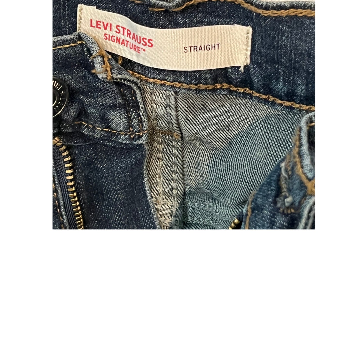Levi's Signature Straight Jeans Mens 32x34