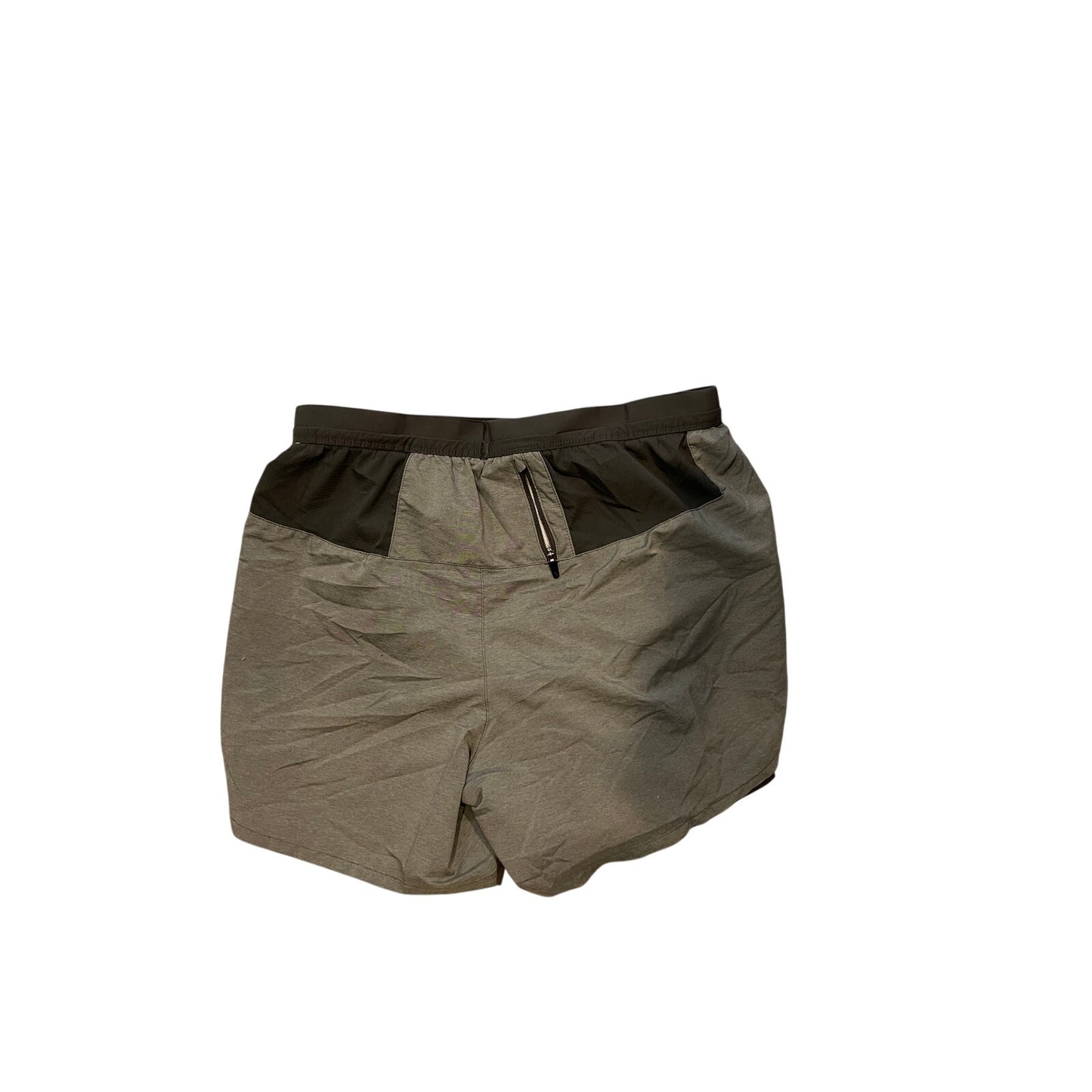 Shorts Nike Dri Fit doublés gris noir d'entraînement pour homme taille M