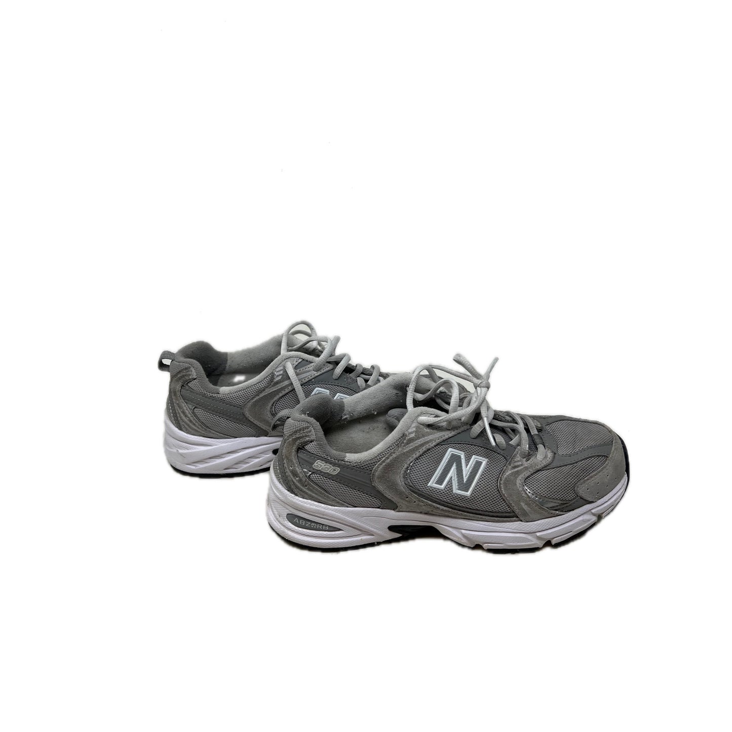 Zapatillas New Balance 530 Raincloud Silver Metallic para mujer, talla 7.5