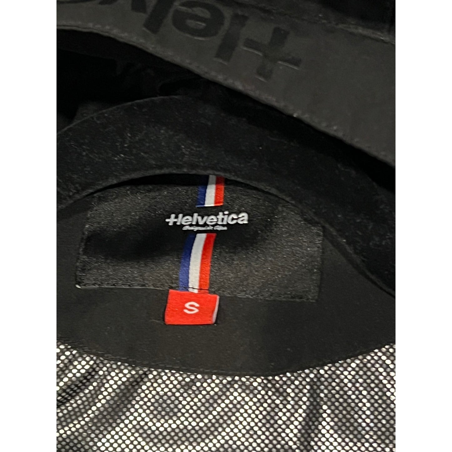 Helvetica LIght Zippée Capuche Eye Block 2 Noir Mens Small