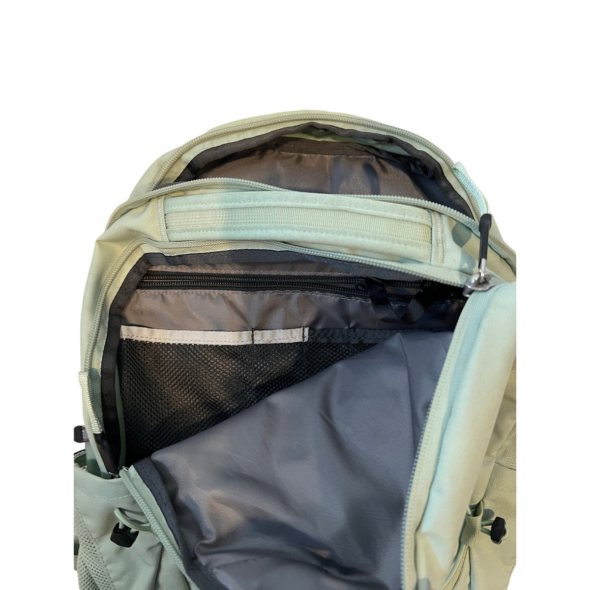 The North Face Jester White Black Backpack