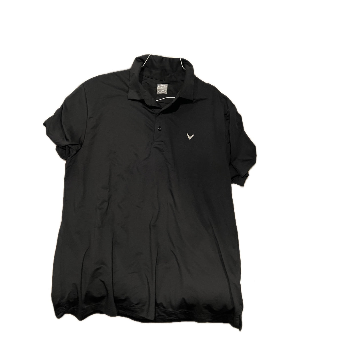 Callaway Opti Dry Black Golf Polo Mens XL