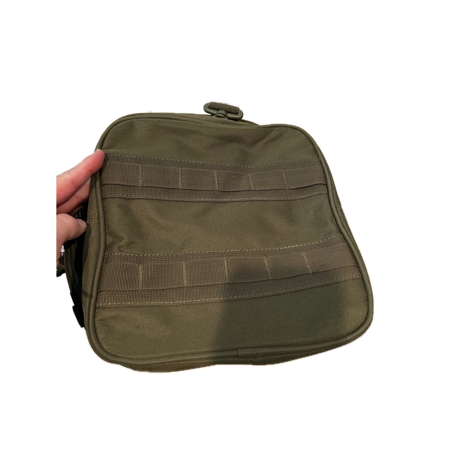 Highland Tactical Canvas Drab Green 31L Duffel 22"x12"x10"