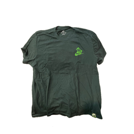 The Nike Tee Dri Fit Green T-Shirt  Mens XL