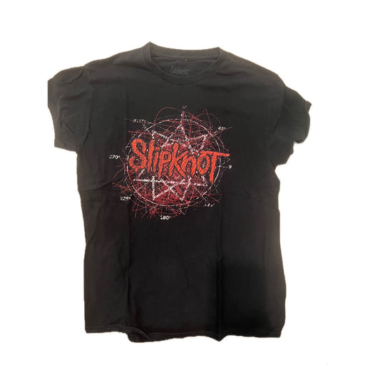 T-shirt de concert noir SlipKnot 2022 homme taille L