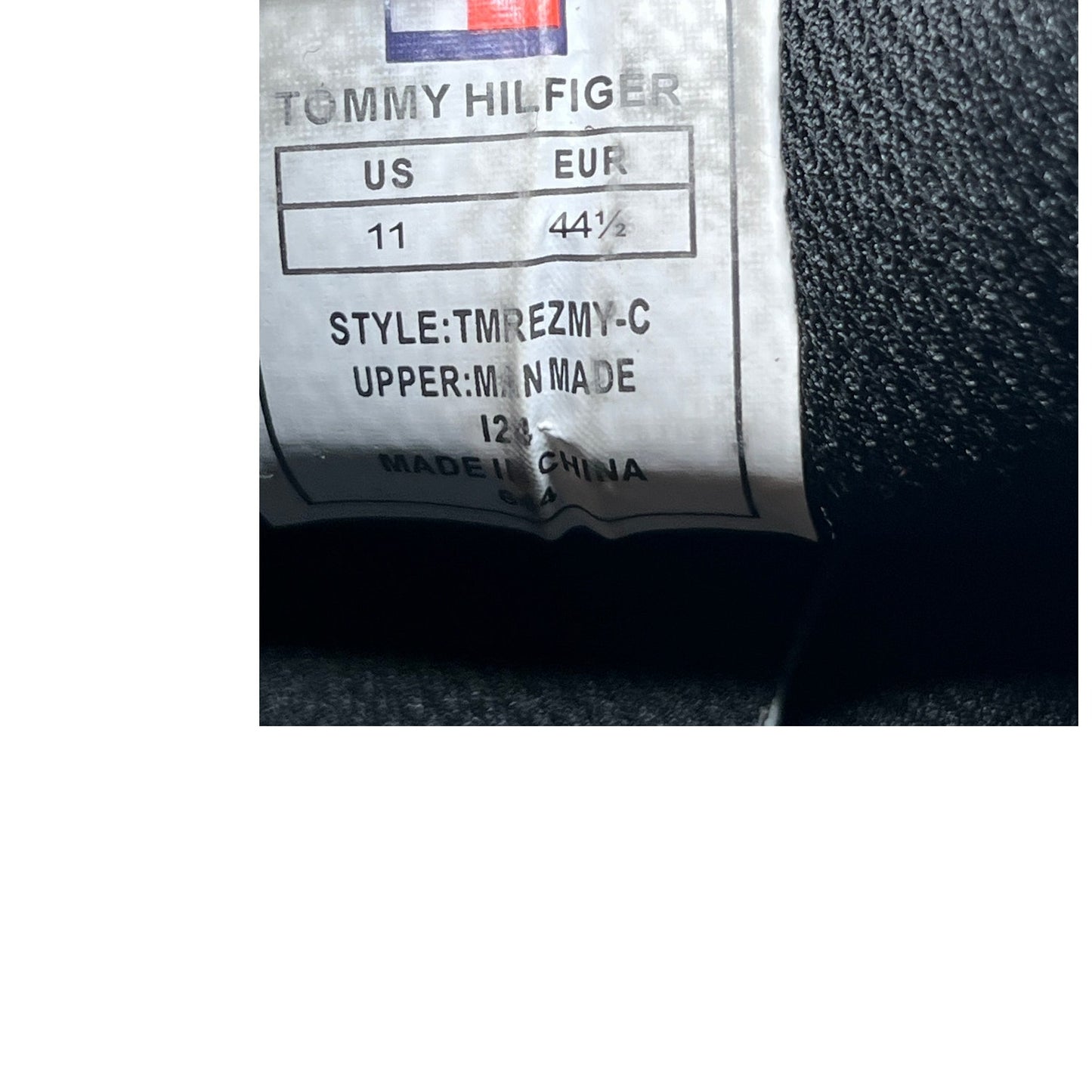 Tommy Hilfiger Rezmy Black Black Low Top Mens 11