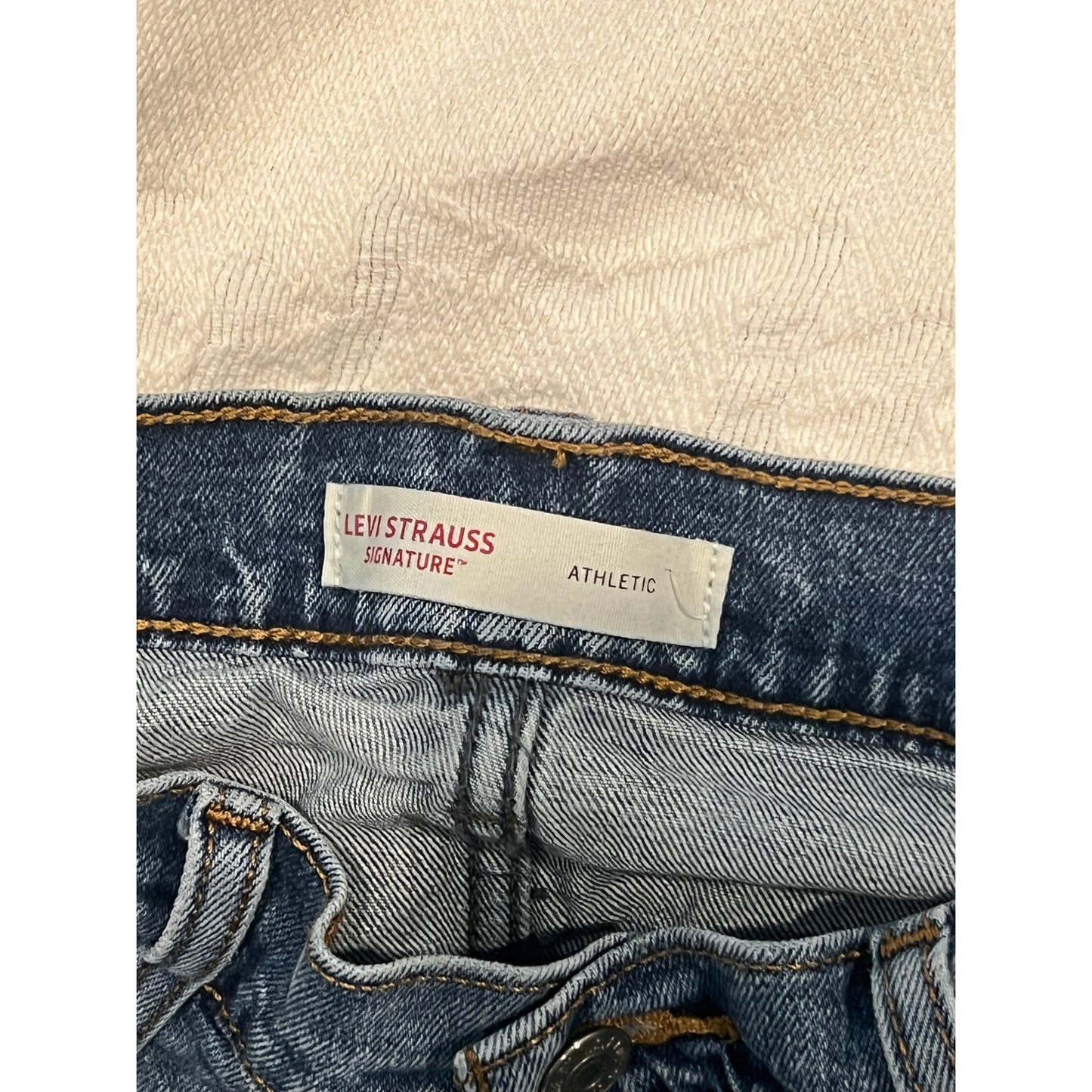 Levi's Signature Athletic Taper Jeans Mens 36x32