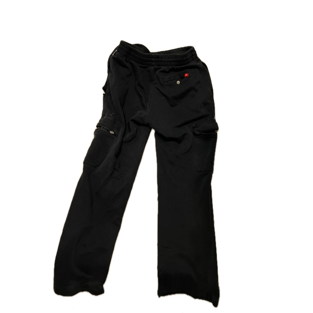 Nike Black Straight Ankle Sweatpants Mens Small