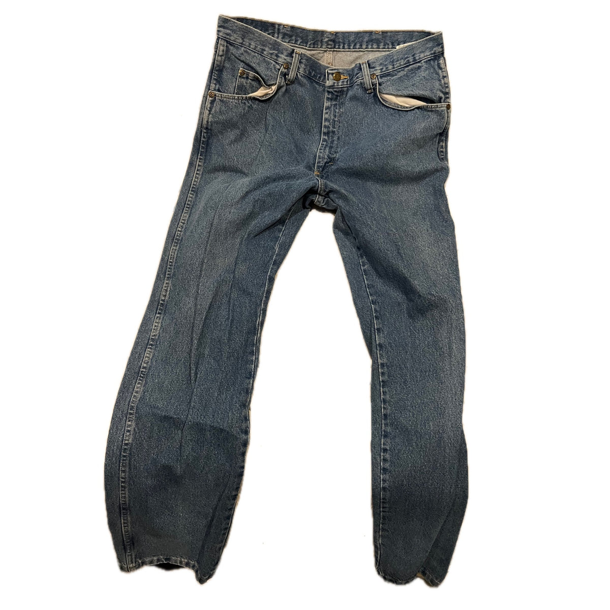 Wrangler Regular Fit Blue Jeans Mens 36x34