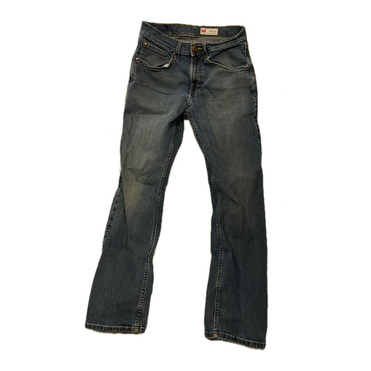 Wrangler Athletic Fit Blue Jeans Mens 28x28