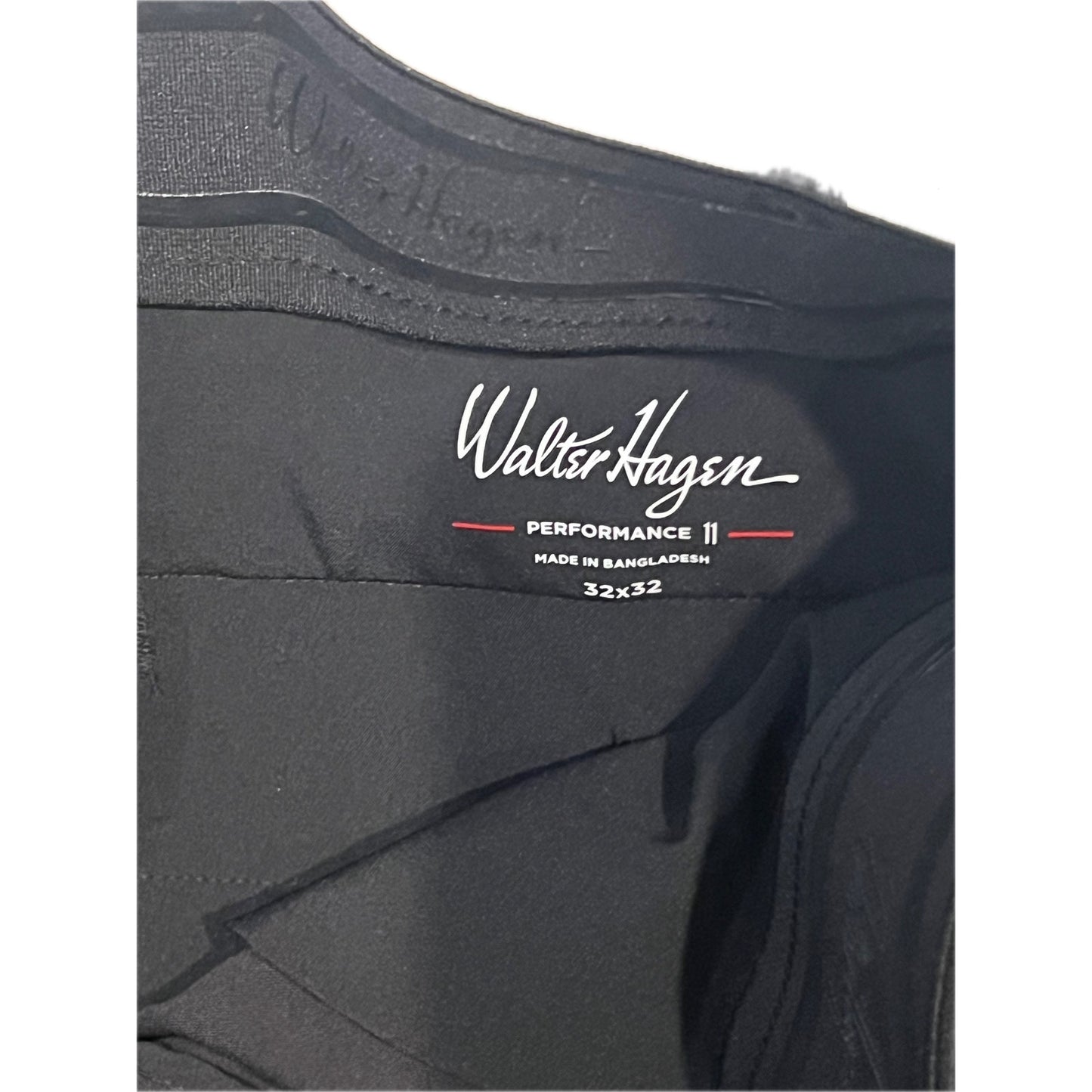 Walter Hagen Performance 11 Black Golf Pants Mens 32x32