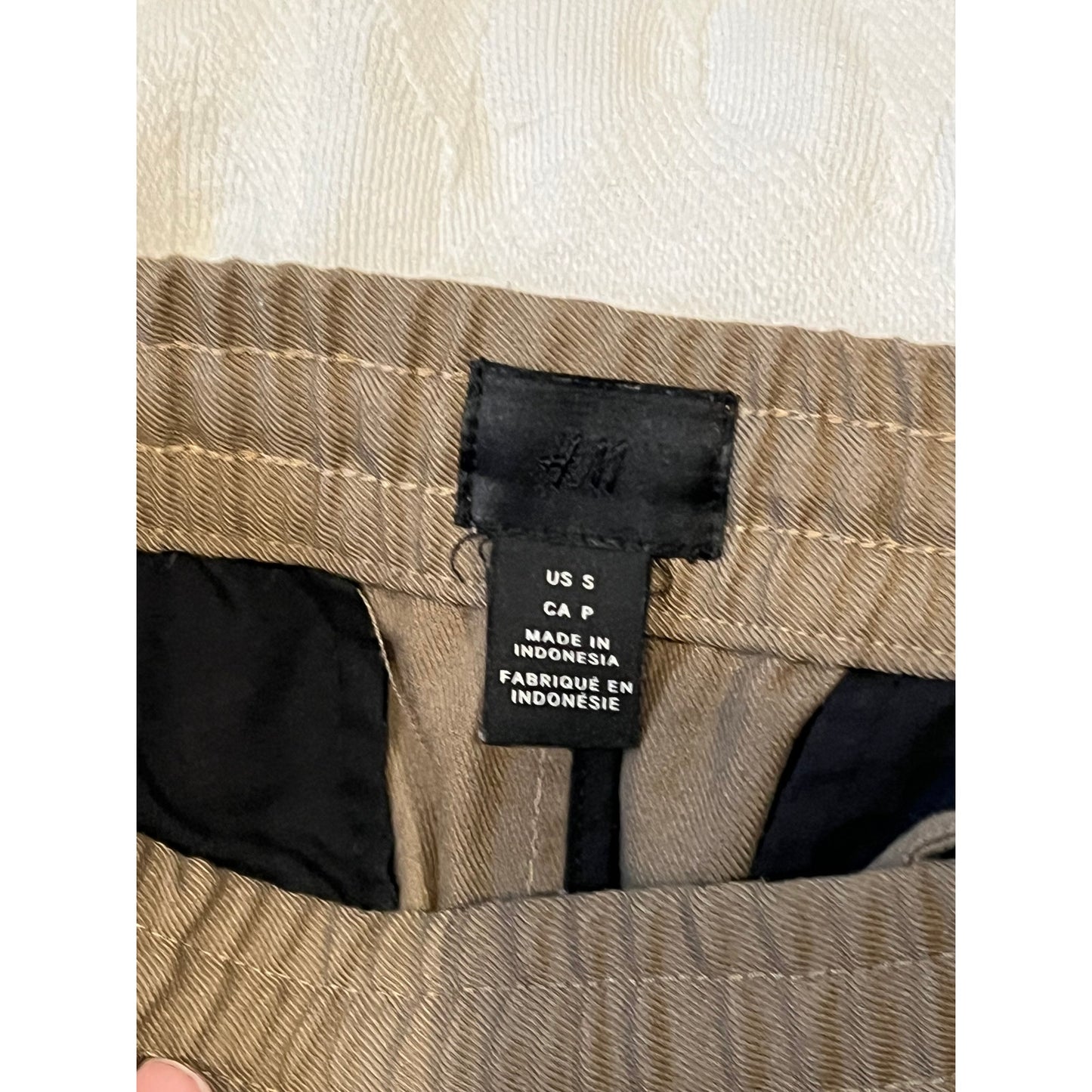 Pantalon décontracté taille plate H&M Homme Petites tailles