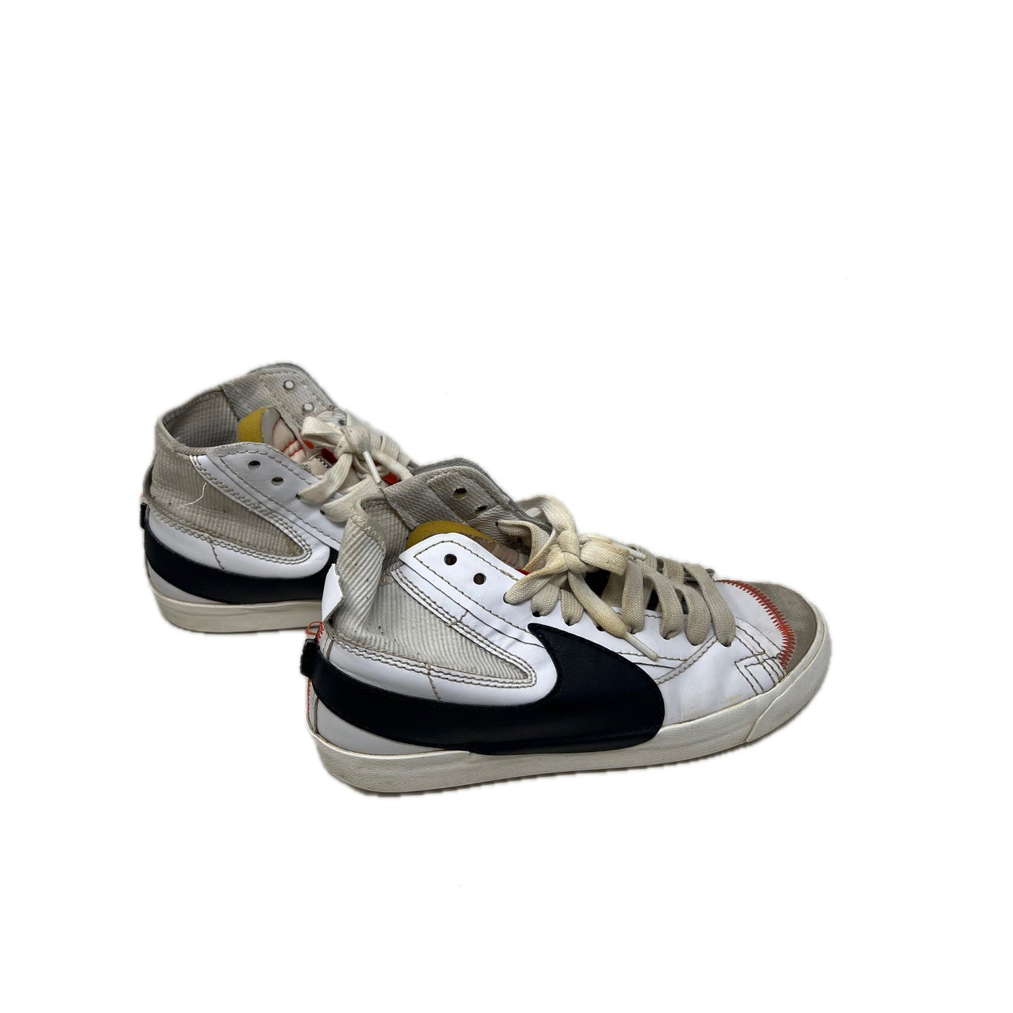 Nike Blazer Mid 77 Jumbo White Black Sneakers Mens 10.5