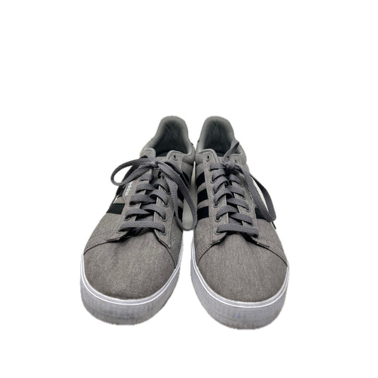adidas Daily 3.0 Grey Black Sneakers Mens 11.5