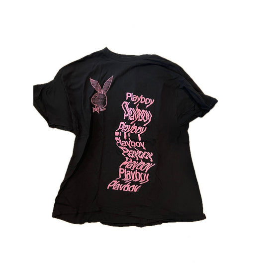Playboy Black T-Shirt Mens XL