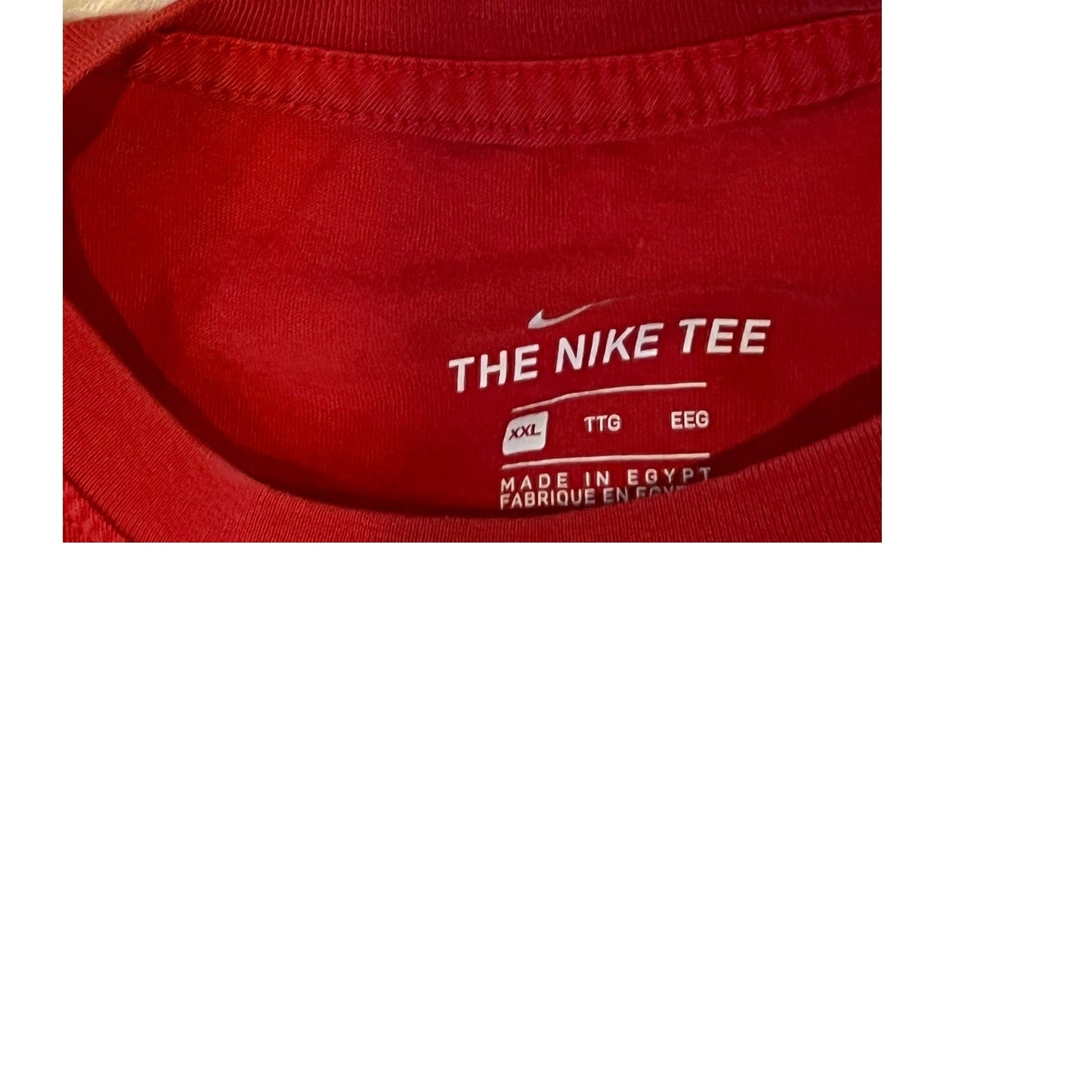 The Nike Tee Red Lebron 23 Mens XXL