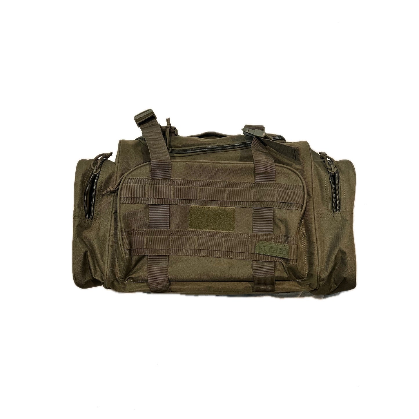 Highland Tactical Canvas Drab Green 31L Duffel 22"x12"x10"
