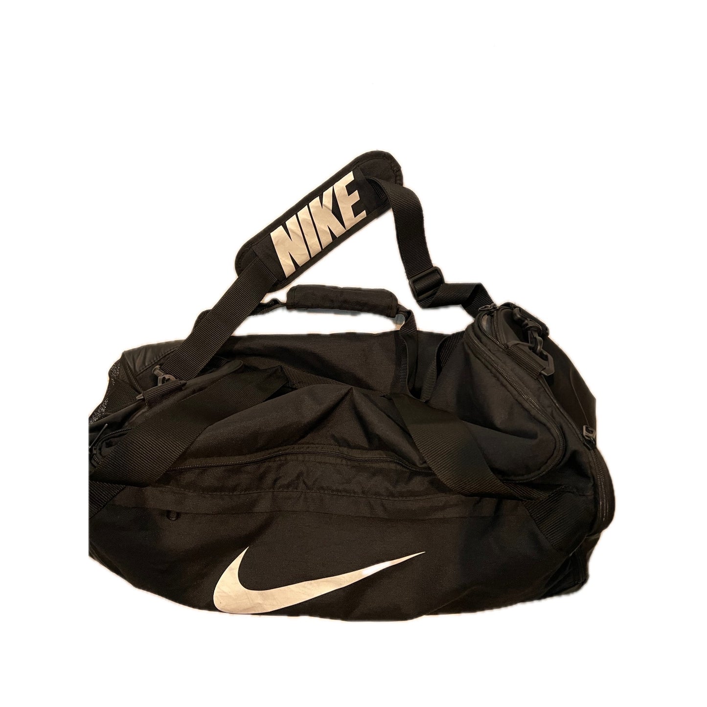 Nike Brasilia Training Duffel Bag (Small, 41L) Black Black
