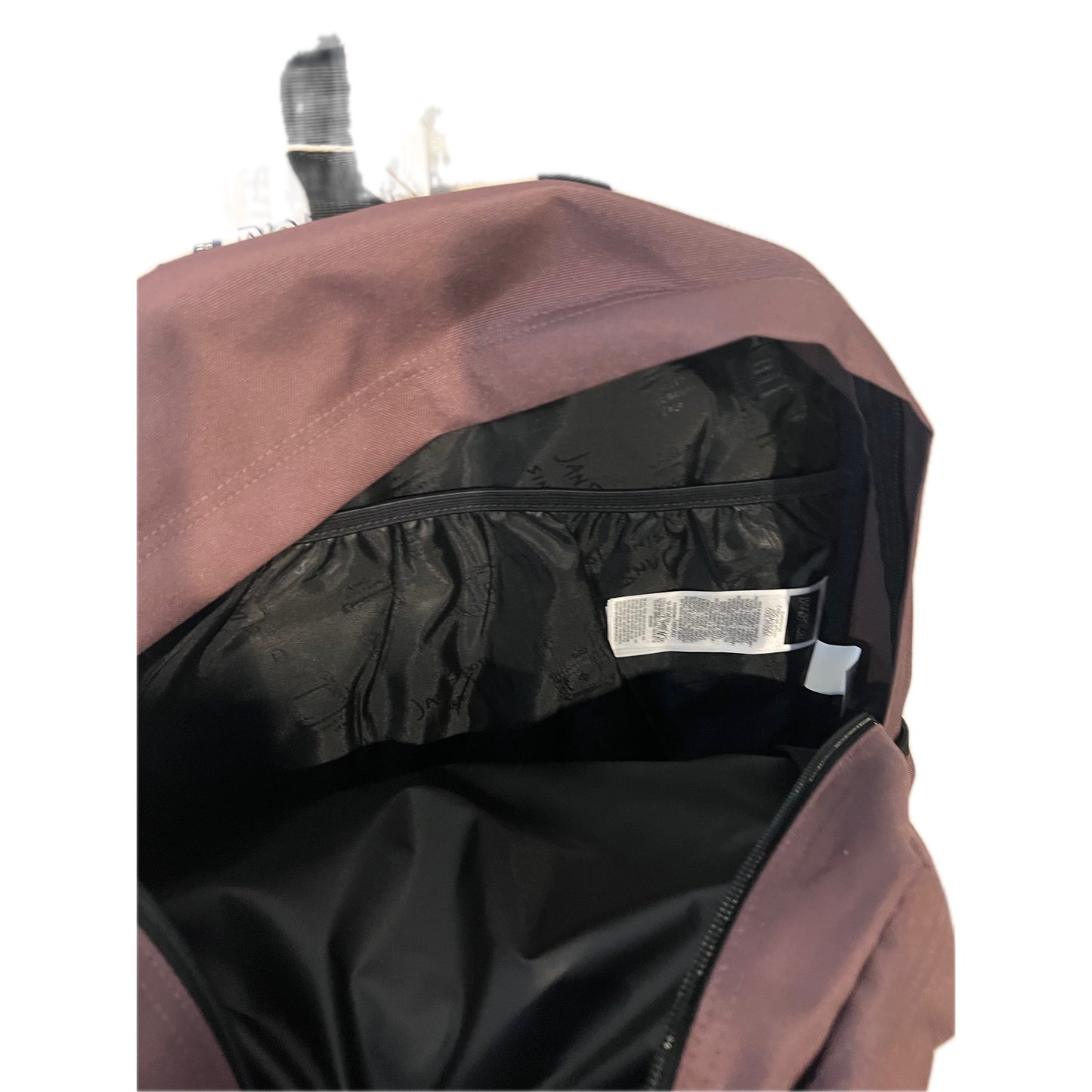 JanSport Cool Student School Backpack Black Brown Wine