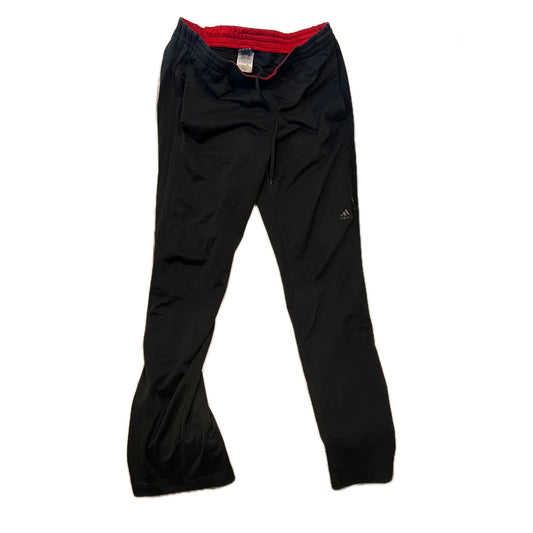 Adidas Black Red Track Pants Joggers Mens L