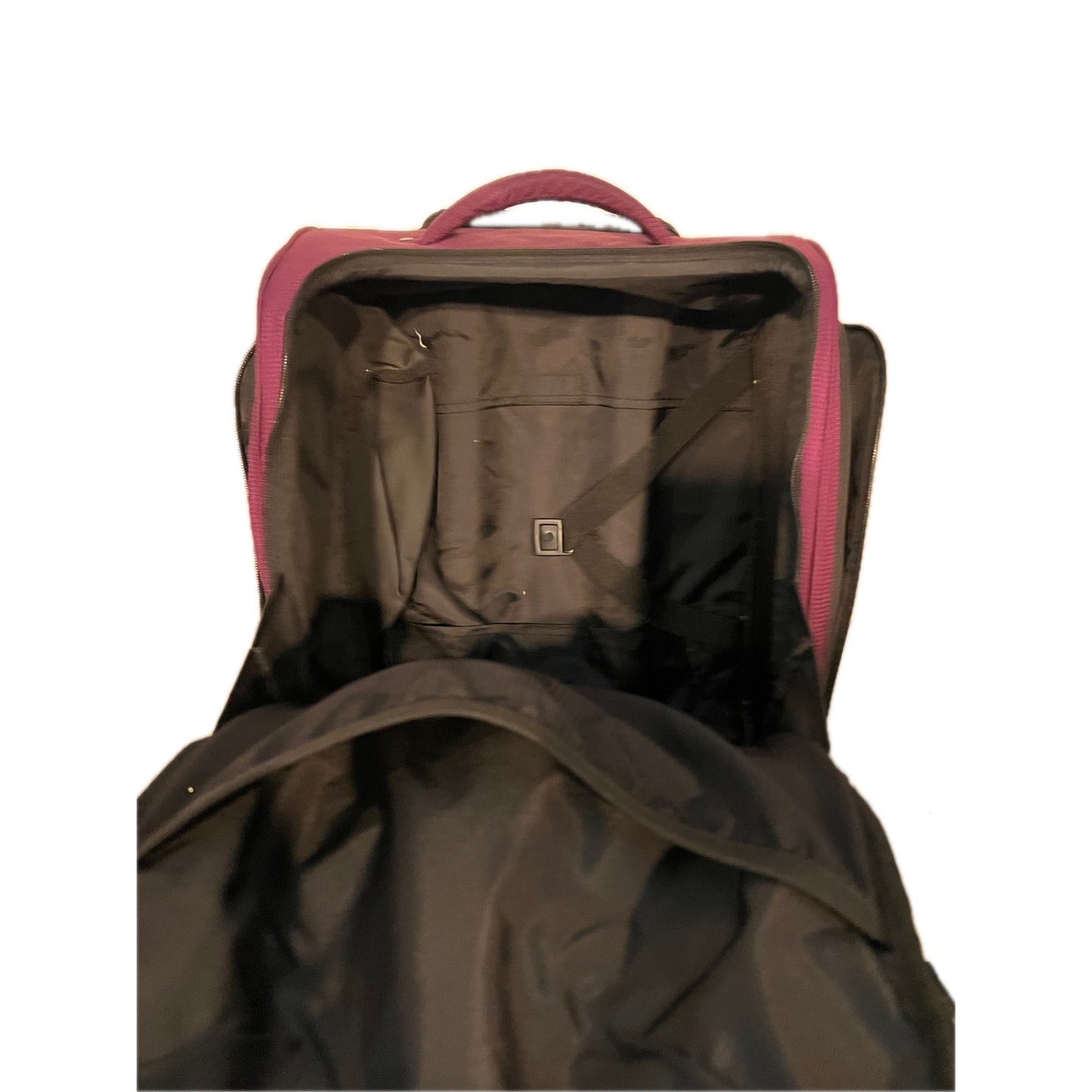 LL Bean Purple Roller Carry On Bag 15x12x8