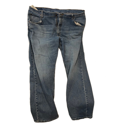 Wrangler Classic Straight Blue Jeans Mens 40x30