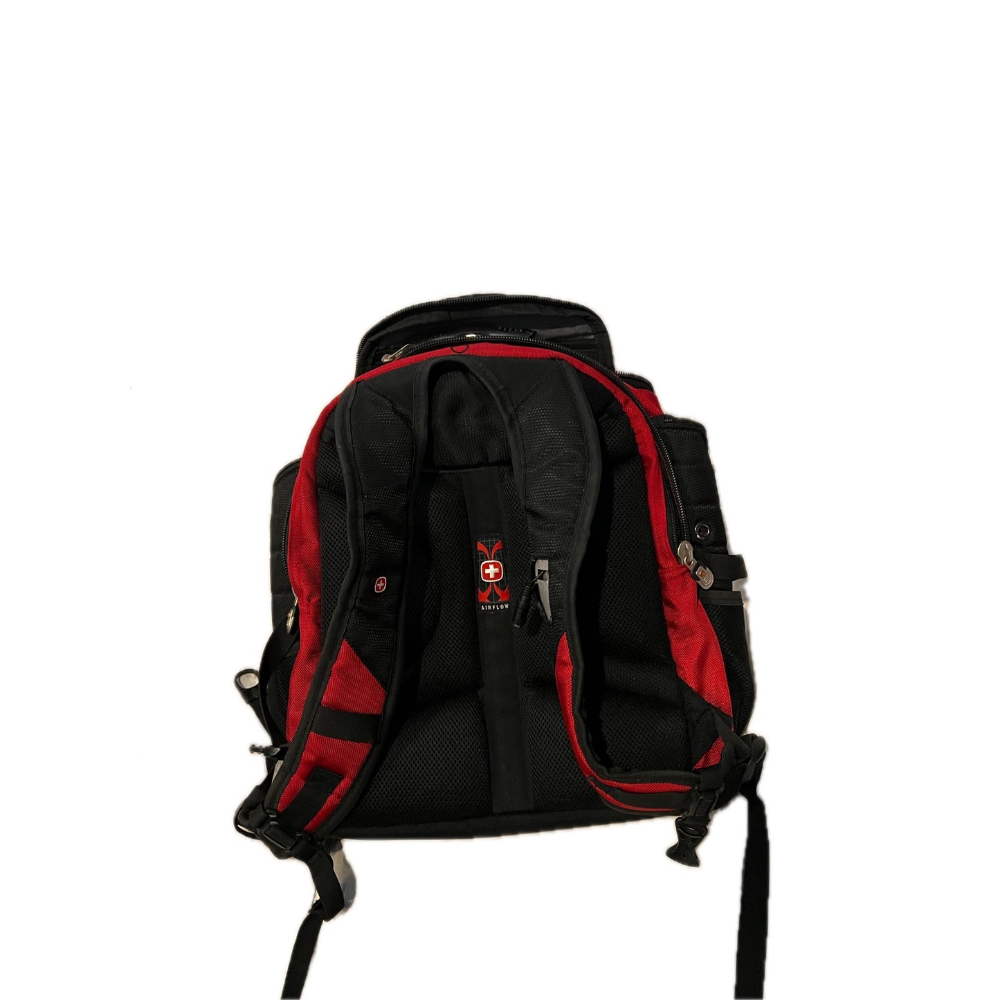 Mochila para portátil Swiss Gear 1900 ScanSmart rojo y negro