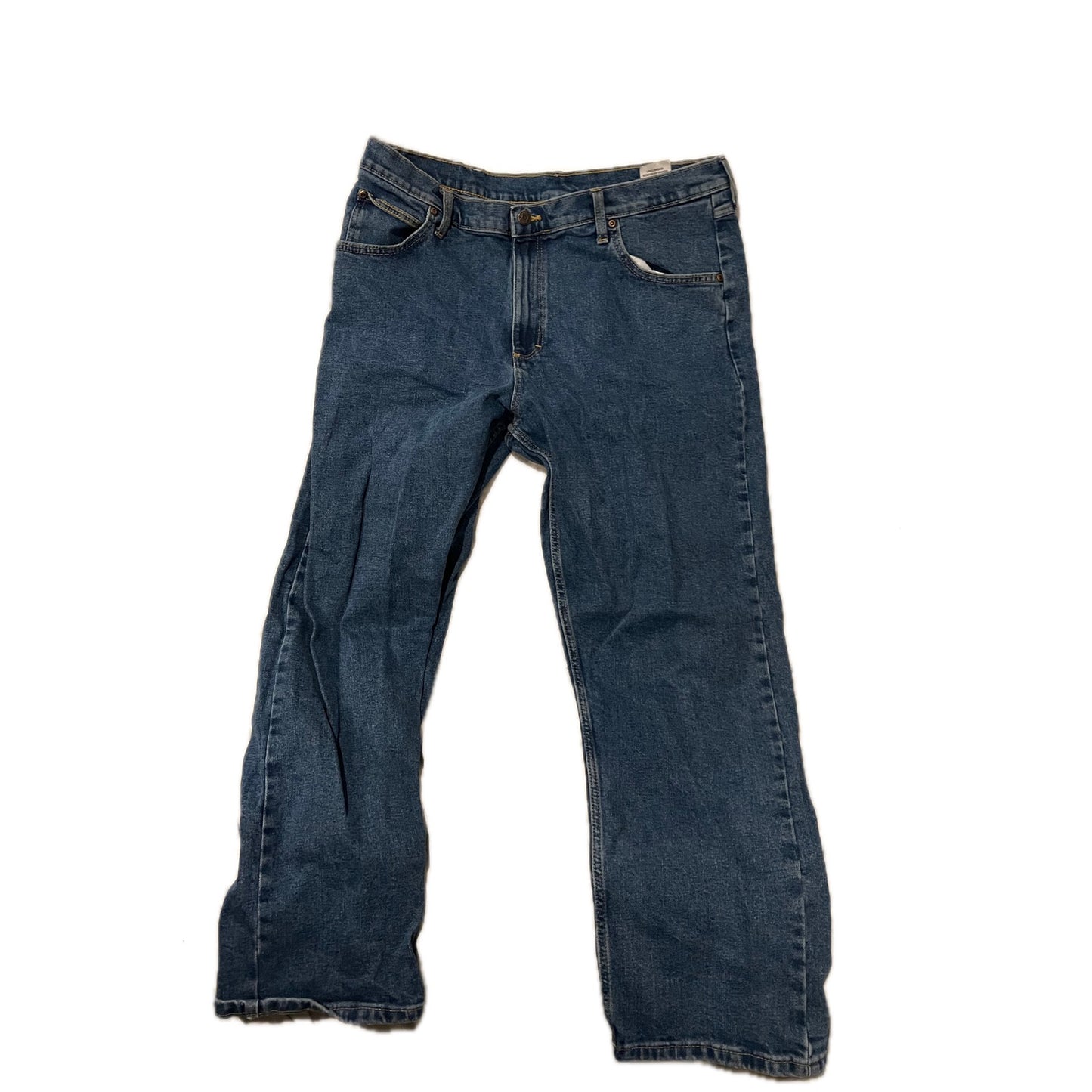 Jeans Wrangler Regular Fit Azules para Hombre 38x30