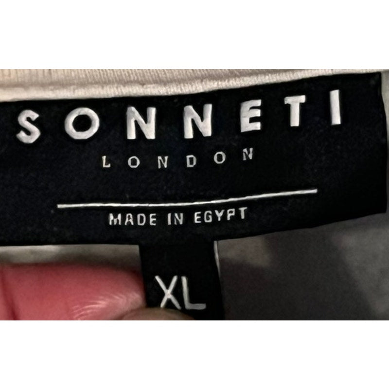 Sonneti Sportswear White Hoodie Mens XL