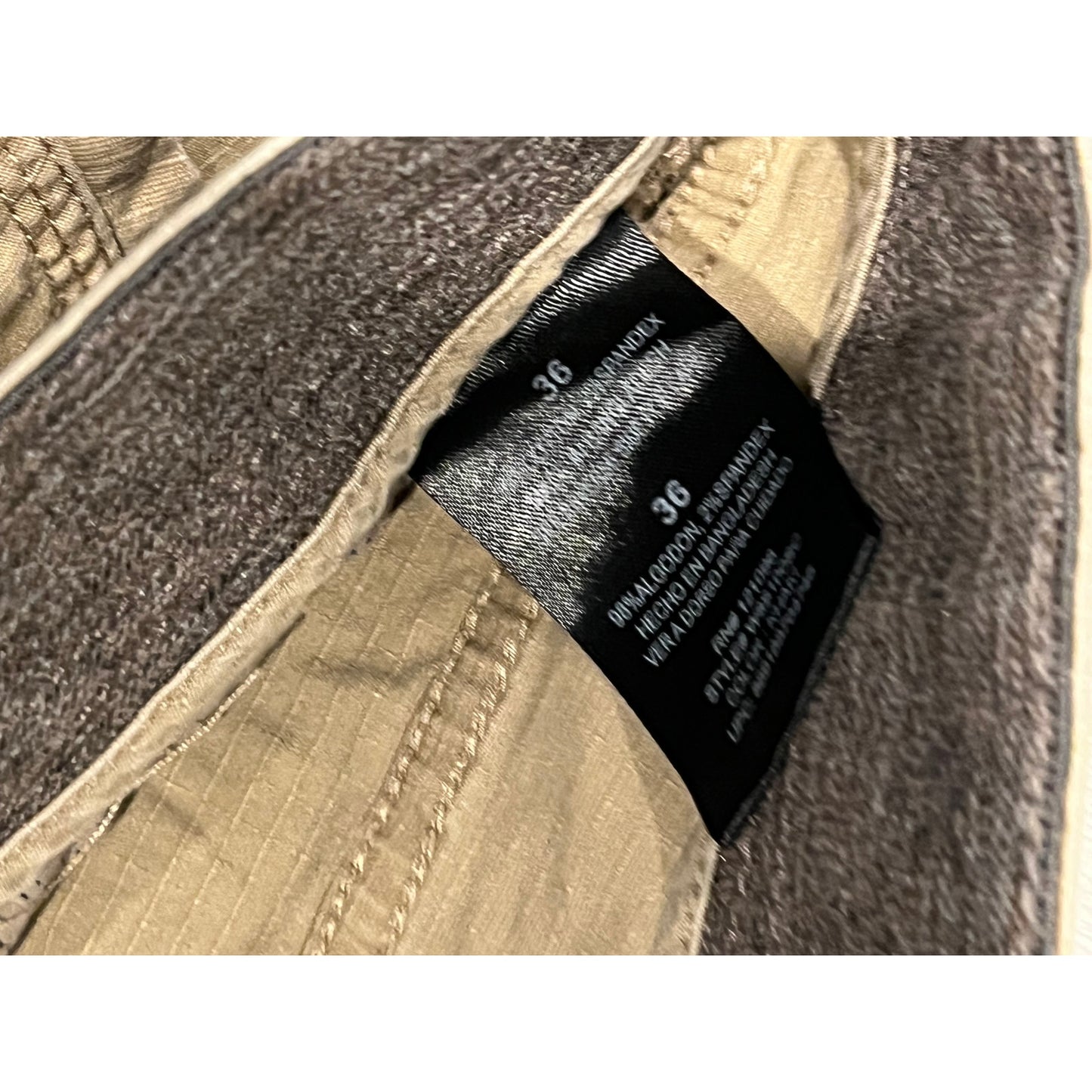No Label Chino Flat Front Shorts W: 36 I: 8"