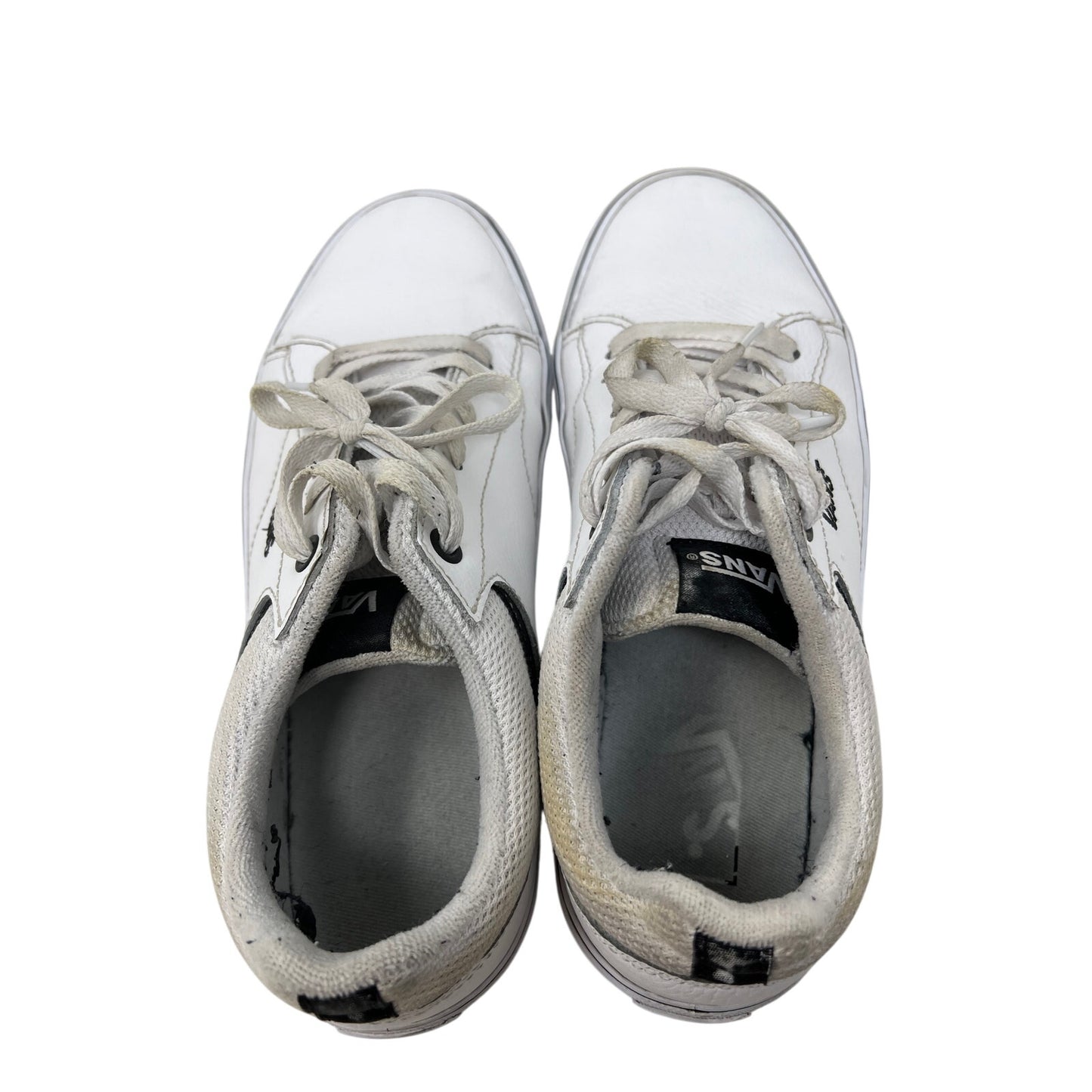 Baskets basses Vans Seldan blanches homme taille 8