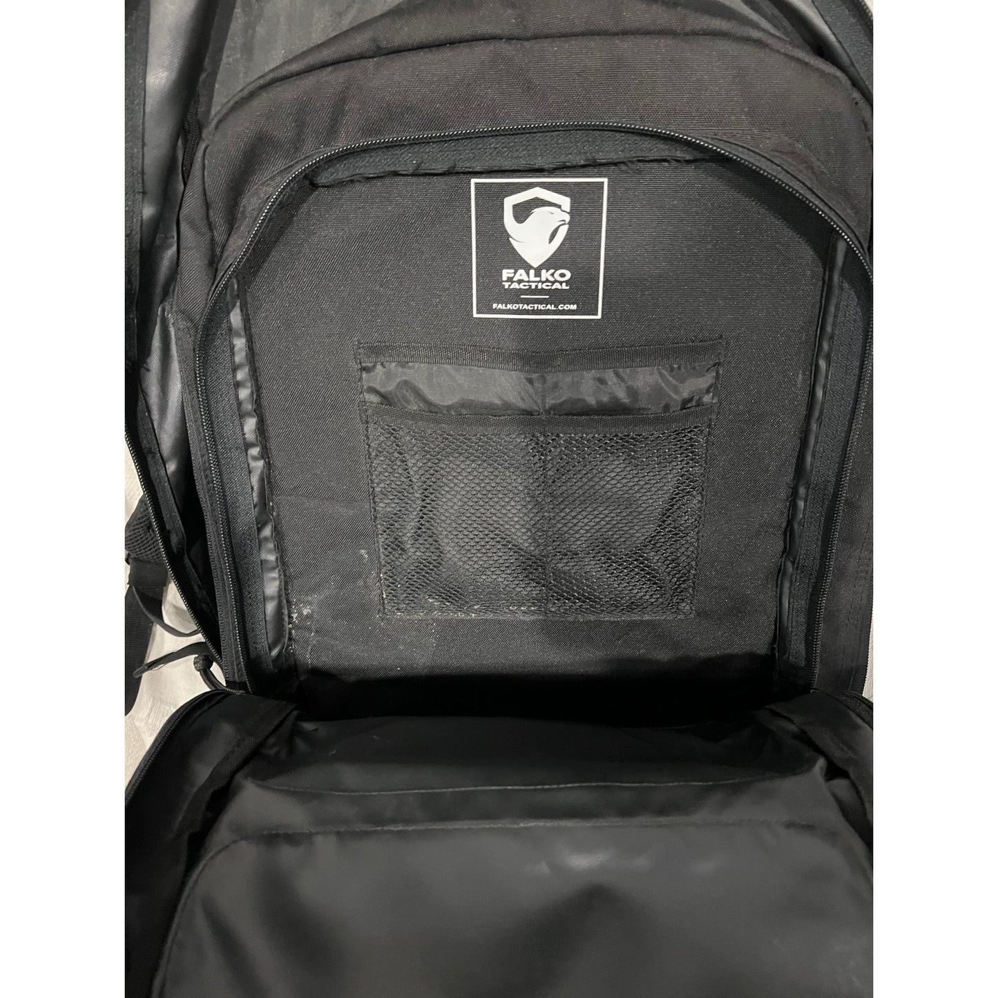 Falko Tactical Black Backpack