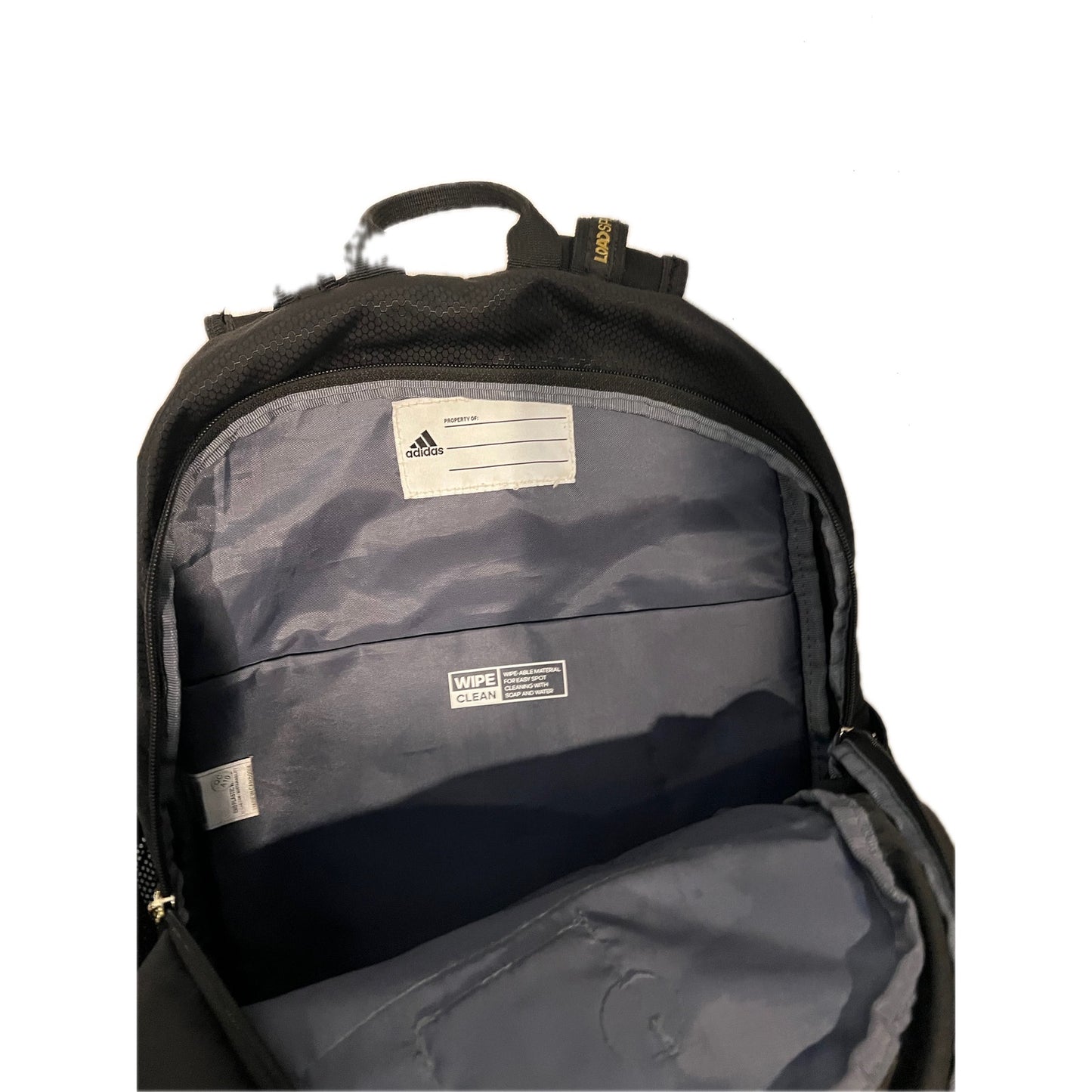 Adidas Gold Black Excel 6 Backpack
