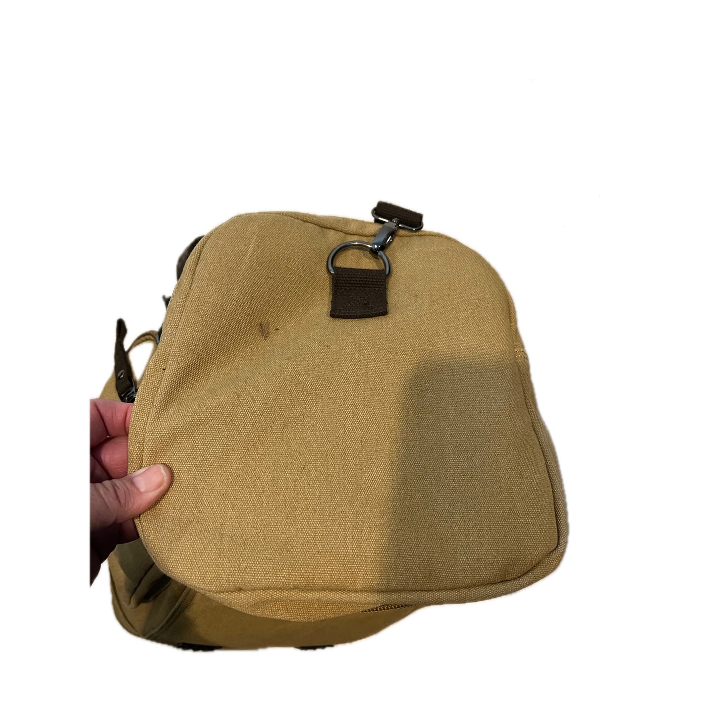 Heavy Duty Weave Canvas Duffel Bag  20"x12"x10"