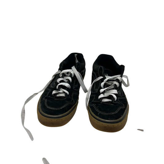 VANS  Low Top Suede Black Skate Sneakers Mens 9.5