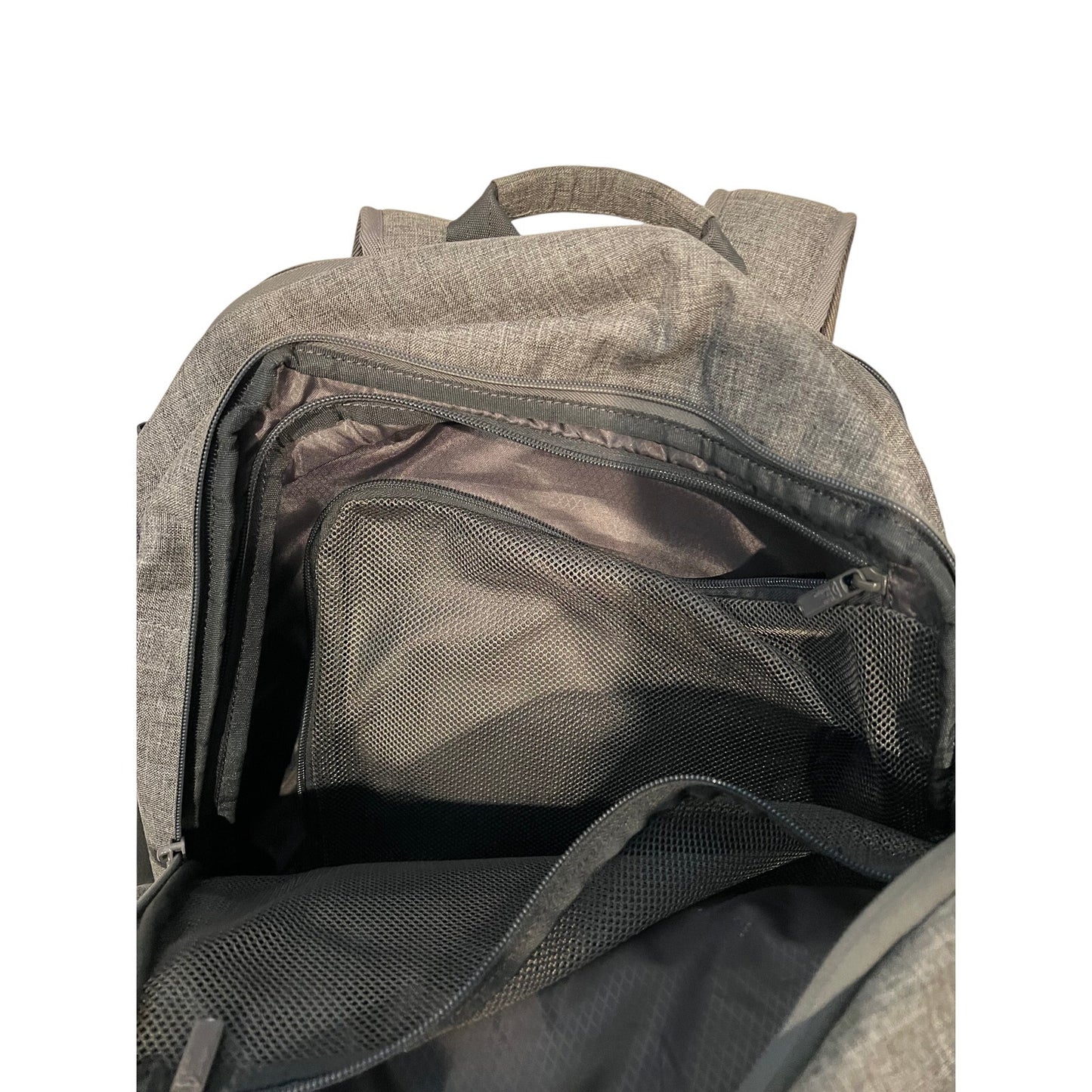 Target Made by Design XL Black Gray Clamshell Backpack 34L